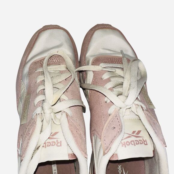 Reebok Comfort Footbed Womens Sz US 7.5 UK 5 Ivory Peach Pink Running Sneakers - Picture 11 of 11